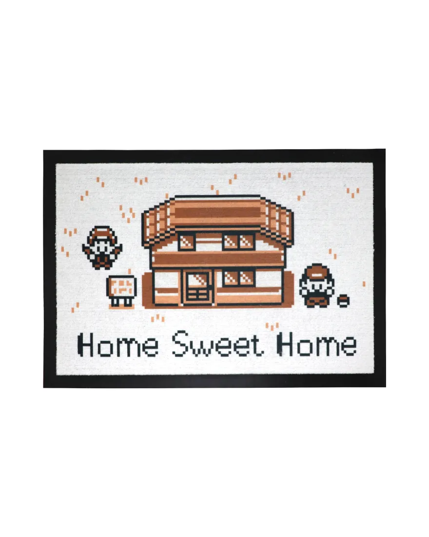 Pocket Monster Fußmatte Home Sweet Home Pixelart