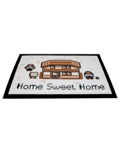 Pocket Monster Fußmatte Home Sweet Home Pixelart