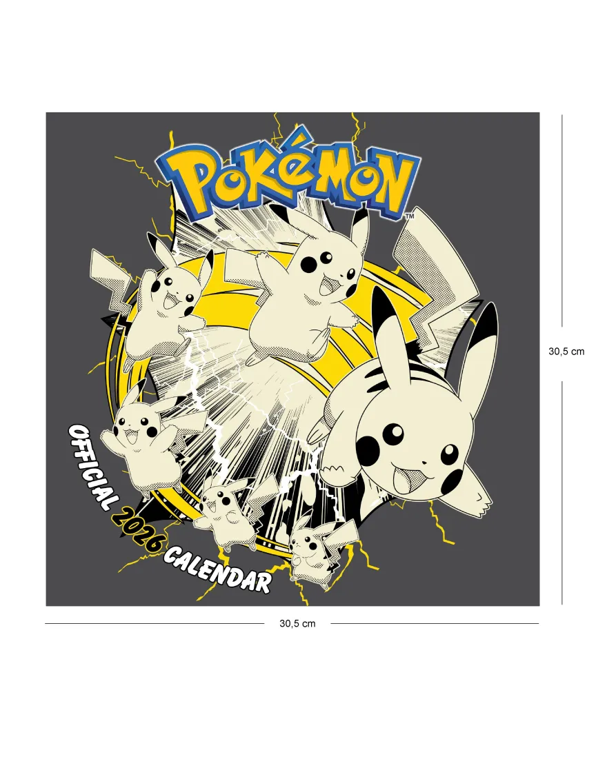Pokémon Kalender 2026