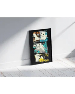 Pokémon Poster Collage Pikachu & Kanto Starters