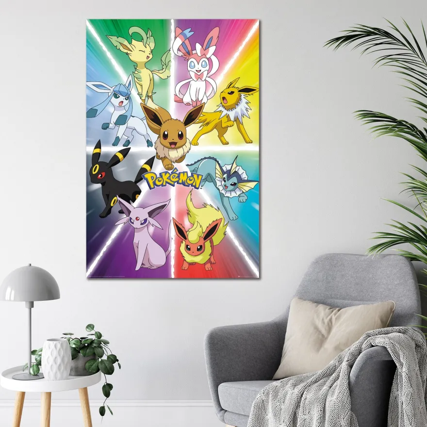 Pokémon Poster Eevee Evolution
