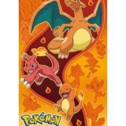 Pokémon Poster Fire Type