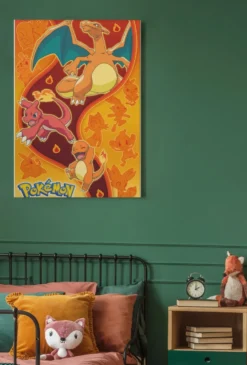 Pokémon Poster Fire Type