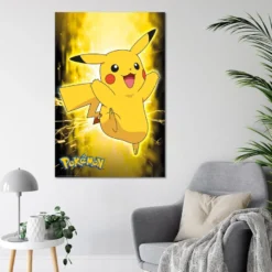 Pokémon Poster Pikachu Neon