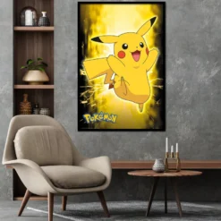 Pokémon Poster Pikachu Neon