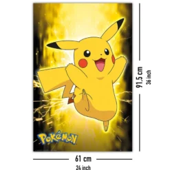 Pokémon Poster Pikachu Neon