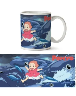 Ponyo Tasse Ponyo mit Fischen Studio Ghibli
