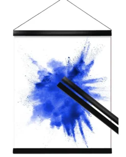 Posterleistenset schwarz 62 cm 10 Paar
