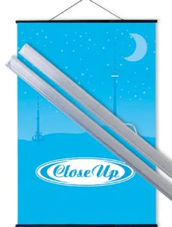 Posterleisten transparent 91,5 cm (Paar)