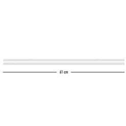 Posterleisten transparent 61cm (Paar)