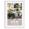 Posterrahmen, Bilderrrahmen 3-er Set DIN A4 weiß