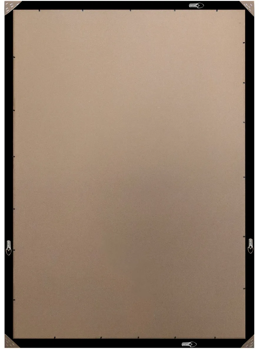 Posterrahmen DIN A0 schwarz 84,1 x 118,9 cm aus MDF