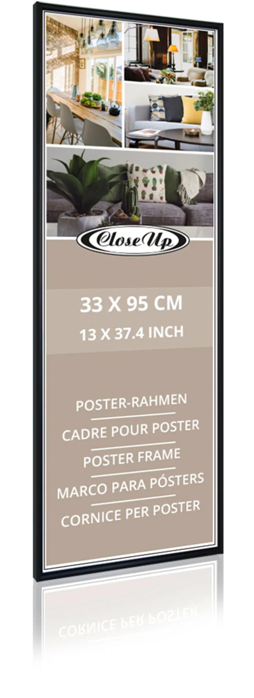 Posterrahmen 33 x 95 cm