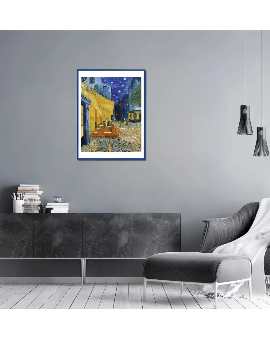Posterrahmen 60 x 80 cm blau