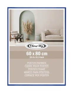 Posterrahmen 60 x 80 cm blau
