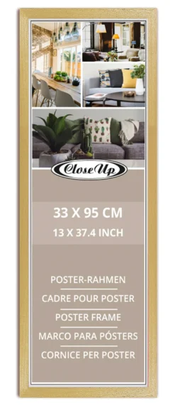 Posterrahmen 33 x 95 cm Buche hell
