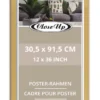 Posterrahmen 30,5 x 91,5 cm Buche hell