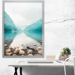 Posterrahmen 59,4 x 84 cm Din A1, Holzdekor silber