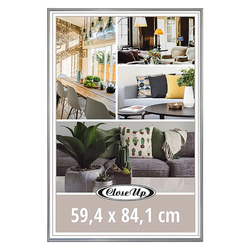 Posterrahmen 59,4 x 84,1 cm DIN A1 silber