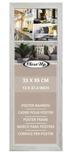 Posterrahmen 33 x 95 cm Driftwood