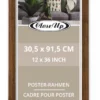 Posterrahmen 30,5 x 91,5 cm Eiche dunkel