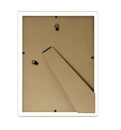 Posterrahmen 14,8 x 21 cm 2erSet (DIN A5) Holzdekor weiß