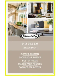Posterrahmen 61 x 91,5cm Gelb