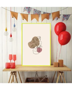 Posterrahmen 61 x 91,5cm Gelb