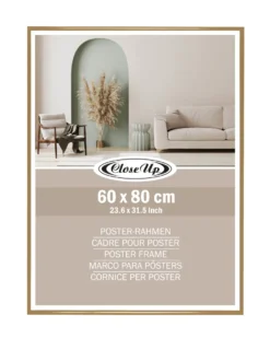 Posterrahmen 60 x 80 cm gold