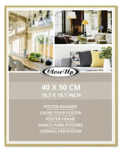 Posterrahmen 40 x 50 cm Gold