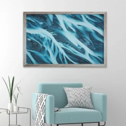 Posterrahmen 61 x 91,5 cm Holzdekor Driftwood