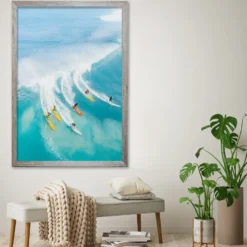 Posterrahmen 61 x 91,5 cm Holzdekor Driftwood 3er Set