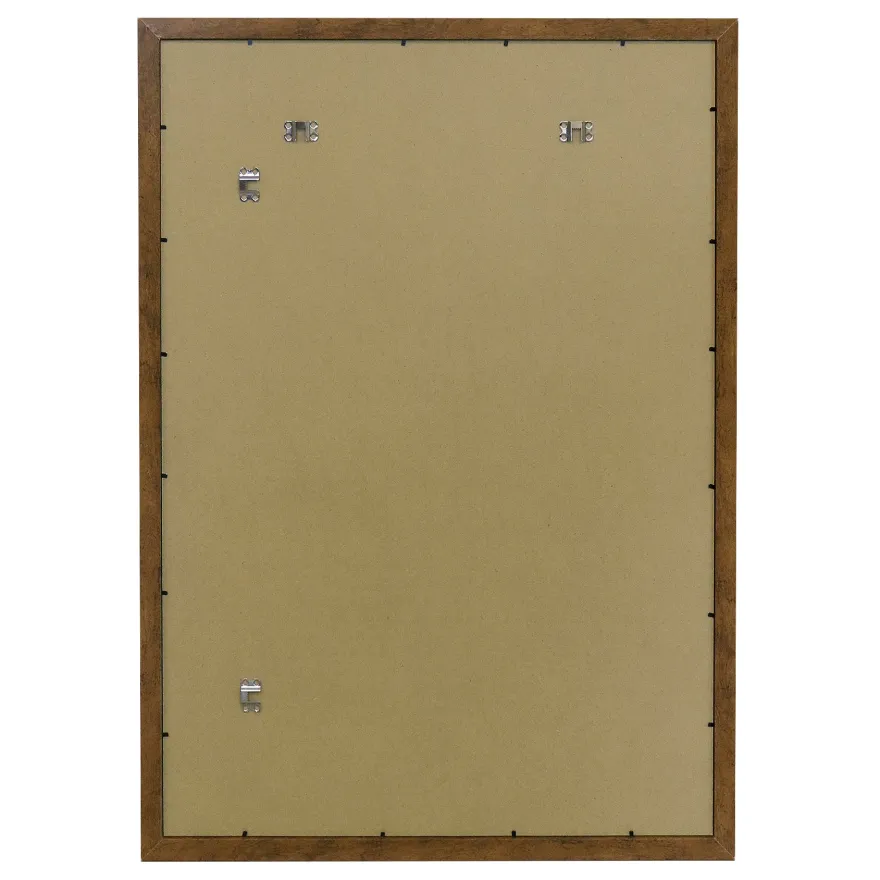 Posterrahmen 60 x 80 cm Holzdekor Eiche dunkel