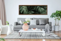 Posterrahmen 53 x 158 cm Holzdekor Eiche