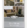 Posterrahmen 53 x 158 cm Holzdekor (MDF) weiß