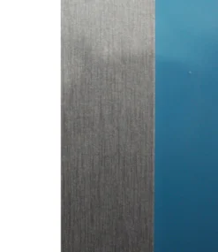 Posterrahmen 61 x 91,5cm Holzdekor silber