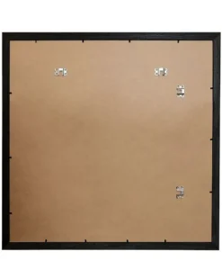 Posterrahmen 80 x 80cm Holzdekor schwarz
