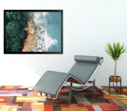 Posterrahmen 60 x 80 cm Holzdekor schwarz