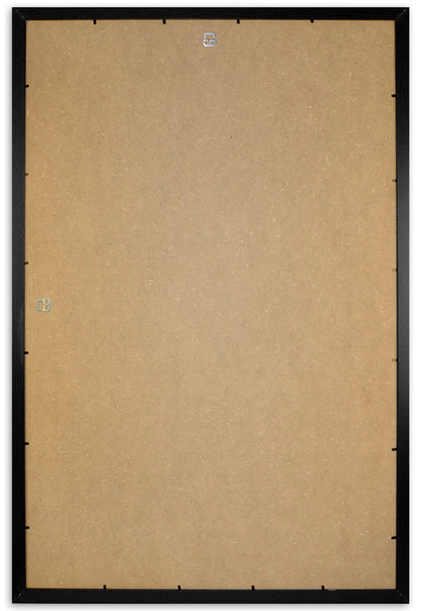 Posterrahmen 61 x 91,5 cm Holzdekor schwarz 5er Set