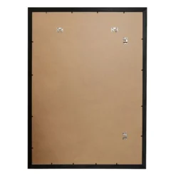 Posterrahmen 68 x 98 cm Holzdekor schwarz