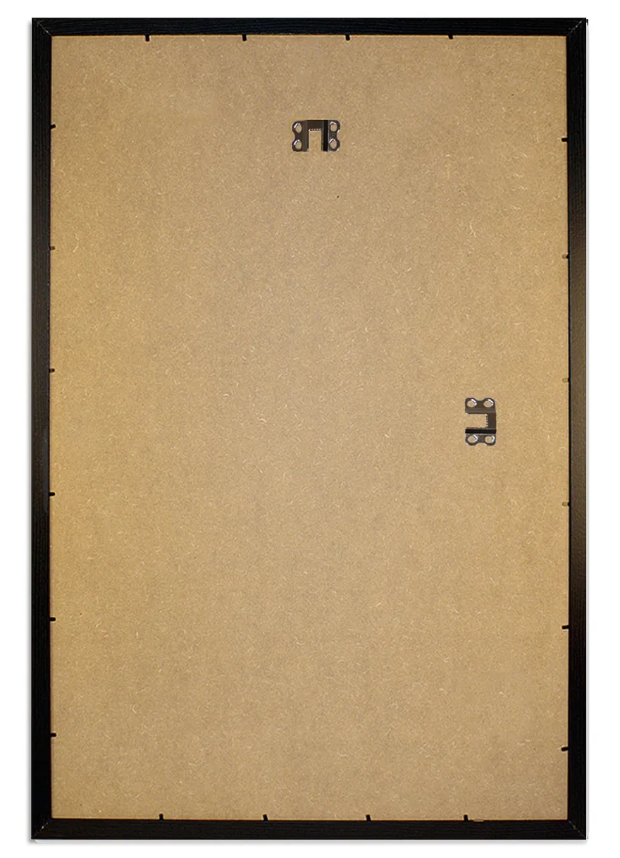 Posterrahmen 40 x 60 cm Holzdekor schwarz