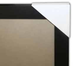 Posterrahmen 50 x 150 cm Holzdekor schwarz