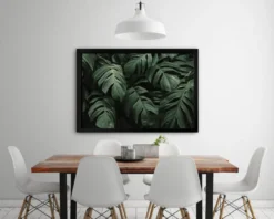 Posterrahmen 61 x 91,5 cm Holzdekor schwarz