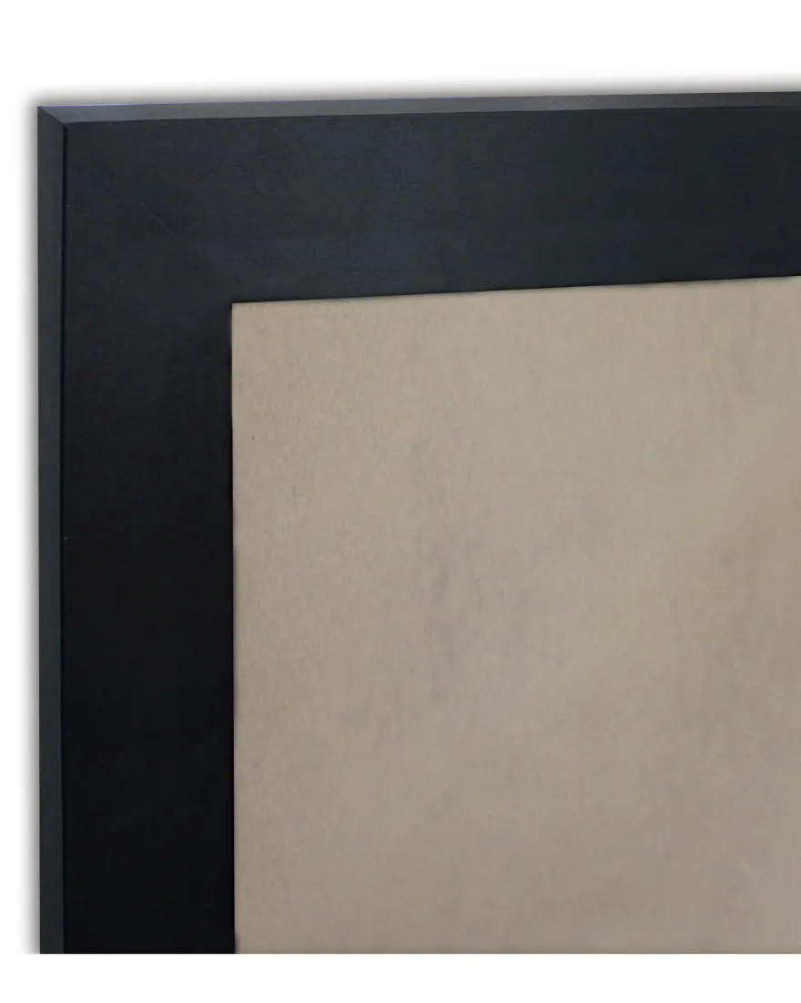 Posterrahmen 60 x 180cm Holzdekor schwarz, aus MDF