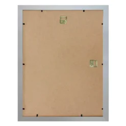 Posterrahmen 60 x 80 cm Holzdekor silber