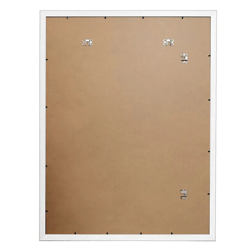 Posterrahmen 70 x 100 cm Holzdekor weiß