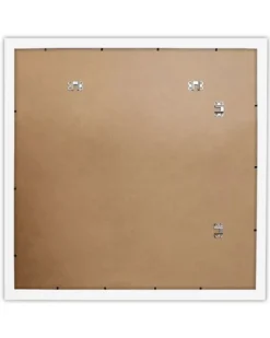 Posterrahmen 80 x 80cm Holzdekor weiß