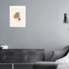 Posterrahmen 45 x 60 cm Holzdekor Weiß
