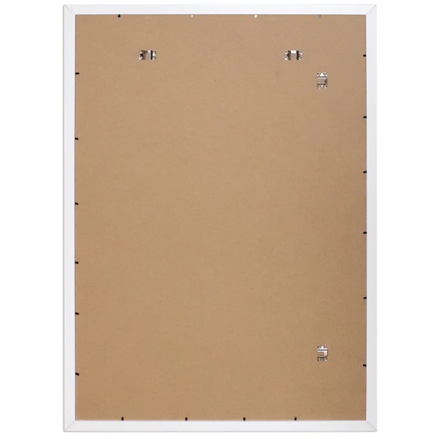 Posterrahmen 61 x 91,5 cm Holzdekor weiß 3er Set