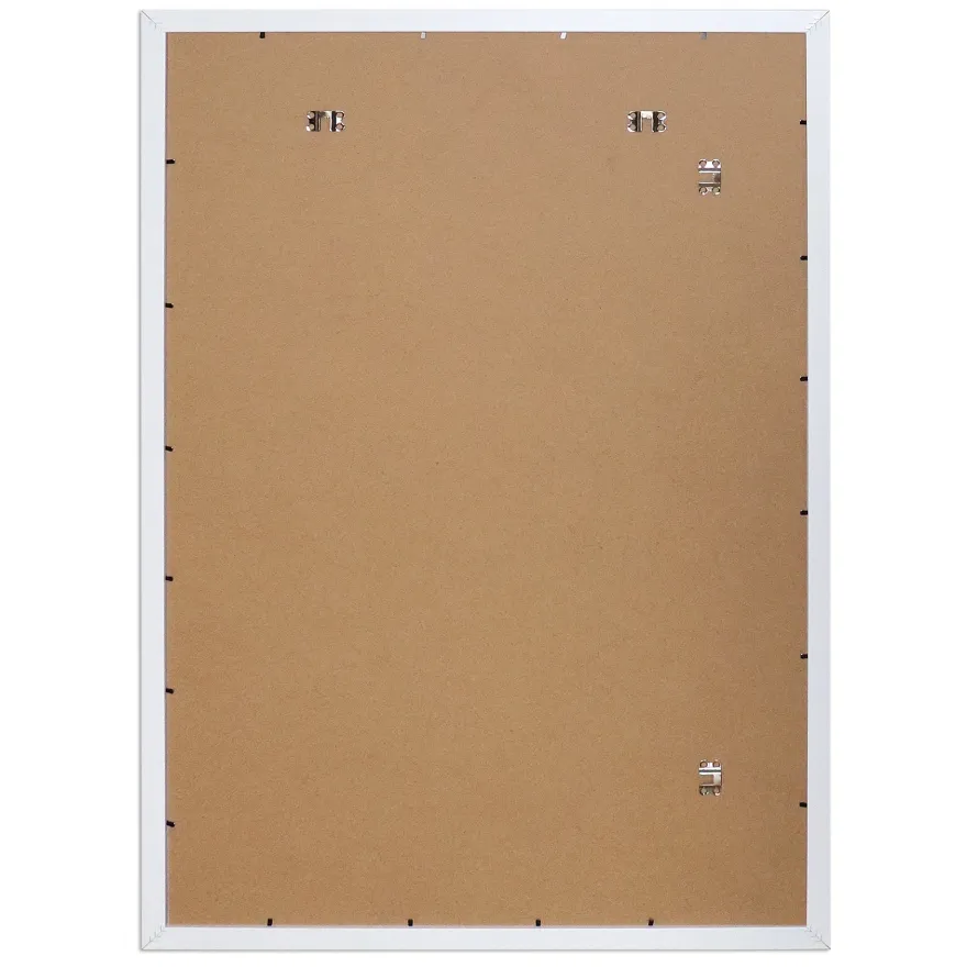Posterrahmen 61 x 91,5 cm Holzdekor weiß